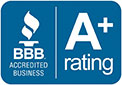 BBB A+ Rating Accredited Business